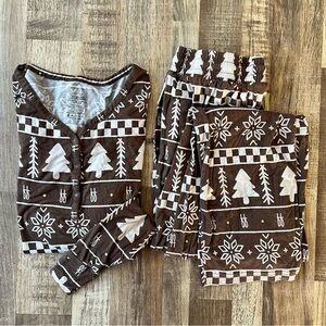 Forever French holiday bamboo pajamas